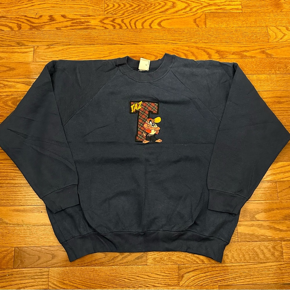 Vintage 1997 Looney Tunes Tasmanian Devil Crewneck sweatshirt size XL